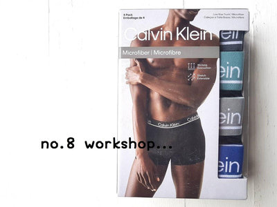 任2組75折【Calvin Klein MICROFIBER低腰四角內褲】【CKU001X3】(S)四件組