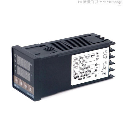 Hi 盛世百貨 PID數字溫度控制器REX-C100FK02-M*AN 0至400°C K型繼電器輸出（220V CK長）