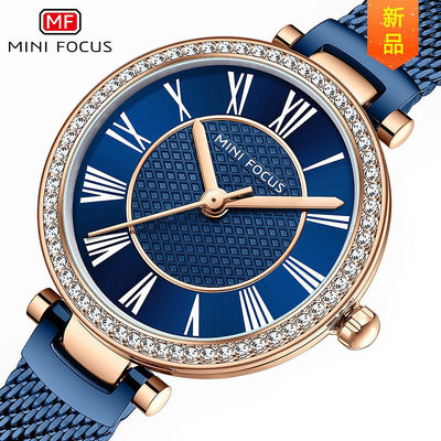現貨女士手錶腕錶MINI FOCUS品牌女錶 時尚女手錶日本機芯防水米蘭帶女士手錶0424L