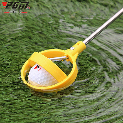 現貨熱銷-PGM高爾夫撈球器可伸縮高爾夫球撿球器練習場撿球桿便攜拾球夾