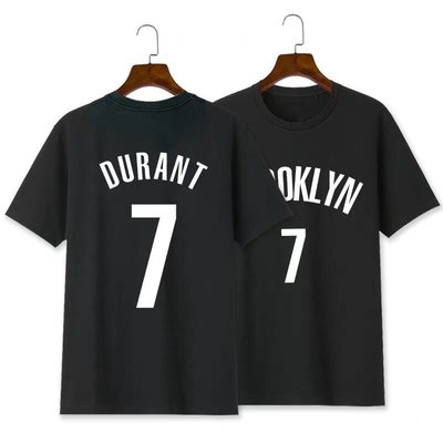🌈KD杜蘭特Kevin Durant短袖棉T恤上衣🌈NBA籃網隊Nike耐克愛迪達運動籃球衣服T-shirt男961