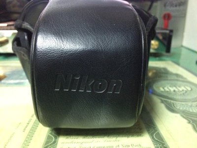 NIKON 原廠 相機 皮套 保護套 黑色 FM10 (Canon、Leica 可參考)