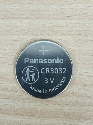 電池通 國際牌 Panasonic CR3032  鈕扣電池 3V 一顆