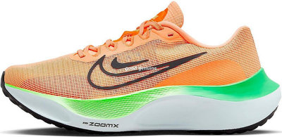 NIKE Zoom Fly 5 橘綠 透氣輕便運動百搭慢跑鞋 DM8974-800 女鞋【ADIDAS x NIKE】