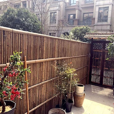 碳化竹籬笆 白竹籬笆 廠家直銷。庭院花園圍欄戶外