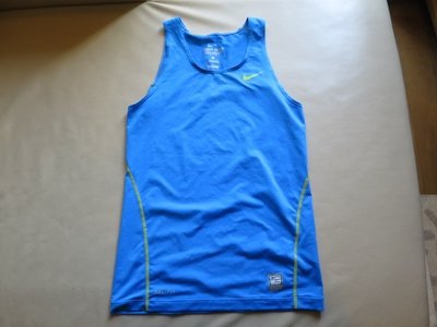 [品味人生2]保證全新品 Nike 藍色  運動背心