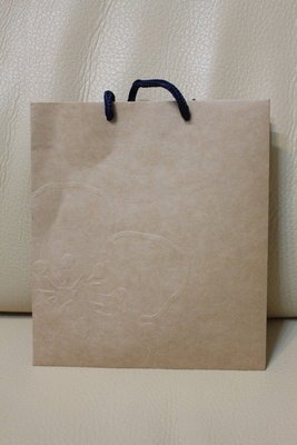 華航 CHINA AIRLINES 特色 印花 押紋 大款 牛皮紙袋 手提袋 送禮 包裝 購物袋 禮物袋 包裝袋 購物帶