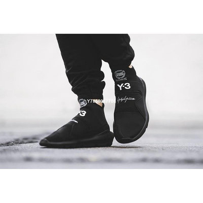 Adidas Y-3 Suberou Yohji Yamamoto 全黑 忍者鞋 15週年 AC7201[上井正品折扣店]