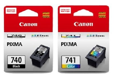 【Pro Ink 原廠墨水匣】CANON 740 741 黑+彩 - MG3270 MG3570 MG3670 ‧含稅