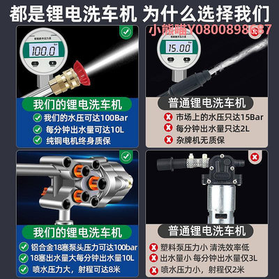 洗車機洗車機神器超高壓家用220v大功率小型刷車便攜汽車清洗機水槍套裝