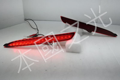 oo本國之光oo 全新 馬自達 2010 2011 2012 MAZDA 3 LED全紅 後保桿 燈 行車燈 煞車燈