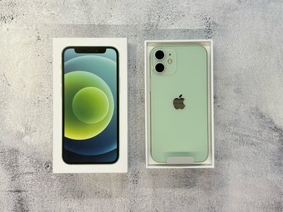 🌚 福利二手機 iPhone 12 mini 64G 綠色 台灣公司貨 電池100