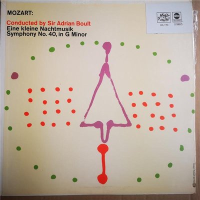 鮑爾特指揮 - 莫扎特小夜曲/第40號交響  LP 立體聲