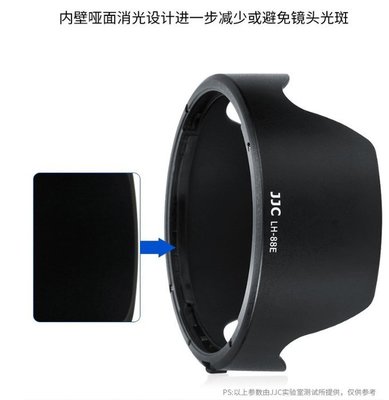 鏡頭微單 JJC 適用於佳能R8 R6 R62 R5 R7 R10 R相機EW-88E遮光罩RF 24-70 f/2.8