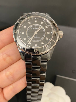 保證專櫃真品 新款錶扣❤️附保固 95成新 12鑽 38mm Chanel 香奈兒 J12 機械錶