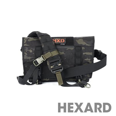 【熱賣精選】戰術HEXARD UTP-01S 郵差包斜挎包機能戰術單肩包X-PAC蛇扣molle包