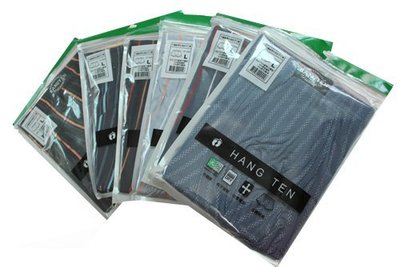 【HANG TEN】時尚竹纖維彈性條紋平口褲~5件組 (隨機取色)~原價899,限量促銷599