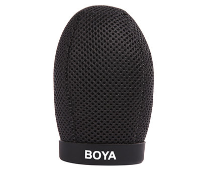 博雅 BOYA  BY-T80 通用型麥克風防噪海綿套 內尺寸19~23mm(直徑)x80mm(深) 公司貨