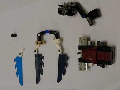 Lego樂高二手積木零件- (2) 照片中的這5件全部一起賣