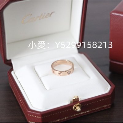 小愛正品 Cartier 卡地亞 LOVE 結婚戒指 18K玫瑰金1顆鑽石戒指 B4050700 現貨