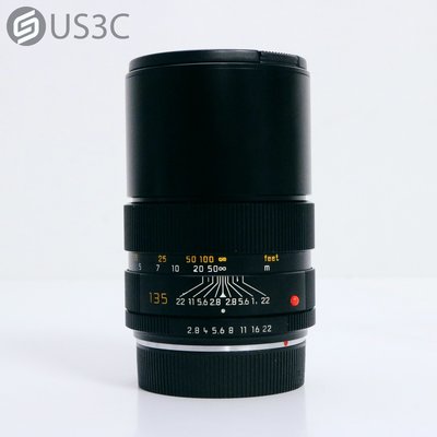 【US3C-青海店】徠卡 Leica Elmarit-R 135mm F2.8 E55 金屬材質 望遠定焦 大光圈  二手鏡頭
