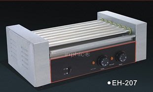 INPHIC-全不鏽鋼七軸香腸機熱狗機烤腸機烤香腸機