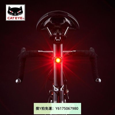 特賣 “自行車燈”CATEYE貓眼SL-LD160自行車尾燈山地車LED警示燈騎行裝備單車配件