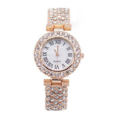 森尼3C-3件套手錶+手鍊+禮盒迪奧款（全水鑽）女錶+奢華鑲鑽石英手錶 wristwatch 熱銷MY學生手錶-品質保證