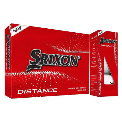 高爾夫球Srixon史力勝Distance高爾夫球二層球雙層球比賽練習球遠距兩層球