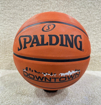 = 威勝 運動用品 = SPALDING SP DownTown 橡膠款 Rubber 籃球 7號 SPA84363