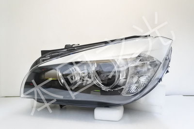 oo本國之光oo 全新 寶馬 X1 E84 原廠型雙魚眼 大燈 HID空件 駕駛邊 一顆 歐洲製造 沿用原車燈管和安定器