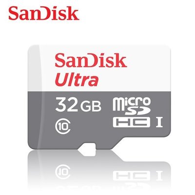 SANDISK 32G ULTRA NEW micro SDHC UHS-I 記憶卡 (SD-SQUNR-G3-32G)