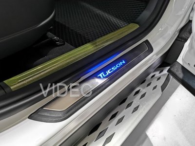 巨城汽車精品 HYUNDAI 現代 2020 21 TUCSON L LED 門檻踏板 迎賓踏板 四片發光