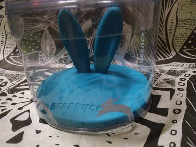 Starbucks 星巴克 迷藏玉兔矽膠杯蓋 小兔 兔兔 矽膠 環保 杯蓋 生日禮物 交換禮物 禮物