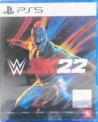 現貨 PS5游戲 WWE2K22 摔角22 摔跤 wwe2k22 實體盤 英文English