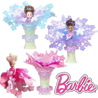 Colorful DAY MATTEL Barbie夢中的婚禮捧花凱莉三款Flower小凱莉KELLY娃娃112501