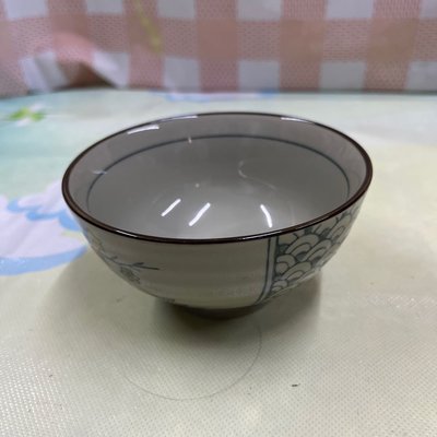日本有田燒古染彩繪高湯碗/日本製輕量飯碗/陶瓷碗/飯碗/5入碗