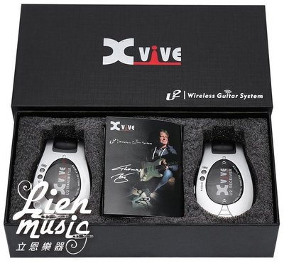 『立恩樂器』免運優惠 全新 XVIVE U2 Wireless Guitar System 導線 樂器無線發射器 接收器