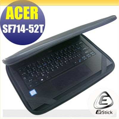 【Ezstick】ACER SF714-52T 三合一超值防震包組 筆電包 組 (12W-S)