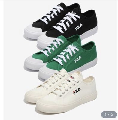 ✈️韓國代購正品《現貨+預購》FILA 斐樂 CLASSIC KICKS 1XM01537 黑 綠 象牙白 帆布鞋 休閒鞋