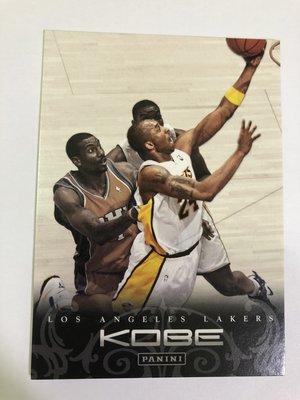 Kobe Bryant 2012-13 Panini Kobe Anthology #182 with 2007-08 Piece Of Game  Used Road Jersey (BGS)