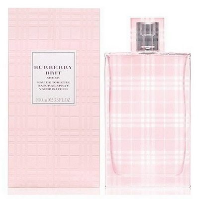 便宜生活館【香水】Burberry Brit sheer 粉紅風格女性淡香水100ML TESTER全新商品(可超取