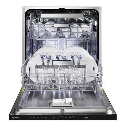 洗碗機GRAM S100智能變頻洗碗機全自動家用嵌入式16套烘干紫外線光觸媒