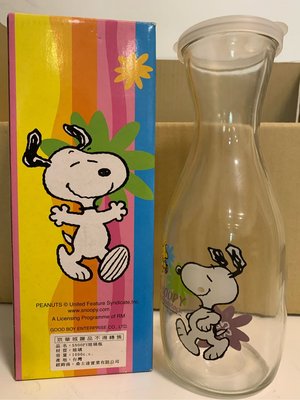 Snoopy玻璃瓶