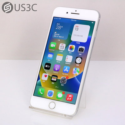 【US3C-高雄店】【一元起標】Apple iPhone 8 Plus 256G 銀色 5.5吋 A11處理器 支援Touch ID 蘋果手機 空機