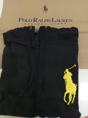 RL 專櫃百分百全新真品Ralph Lauren RL POLO專櫃大馬連帽T外套~特價2580元
