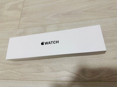 全新未拆Apple Watch SE GPS午夜色鋁金屬錶殼40mm運動型錶帶