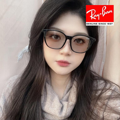 【原廠公司貨】RayBan亞洲版 時尚太陽眼鏡 舒適可調鼻翼 金屬鏡臂 RB4333D 601/87 黑框抗UV淺灰鏡片