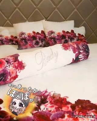 ☆摇滚甜心【AD3466】日本日單rady花朵長型枕頭抱枕