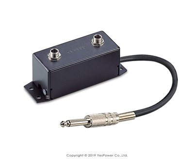 CL-555 POKKA 麥克風分配器/含線+Ø6.3cm的彈簧插頭/一對二/聲音平均/台灣製
